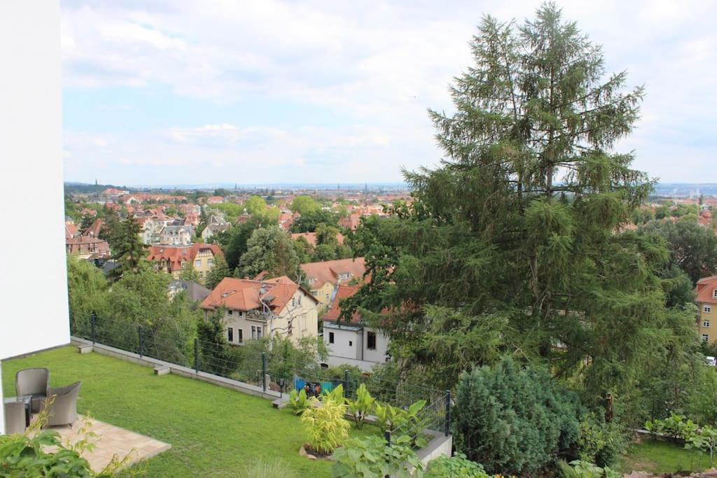 Blick Ueber Dresden - Terrasse - 3 Zimmer - Modern Renoviert Eksteriør billede